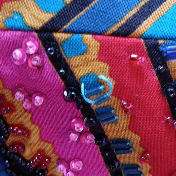 Vintage Diane Freis beaded wool jacket - Picture 6 of 6